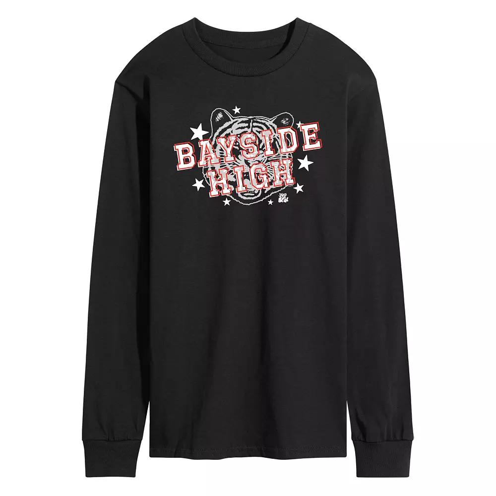 Mens Willy Wonka Retro Logo Long Sleeve Graphic Tee Product Image