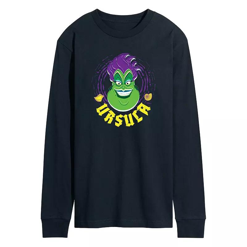 Disney Villains Ursula Men's Long Sleeve Graphic Tee,  Product Image
