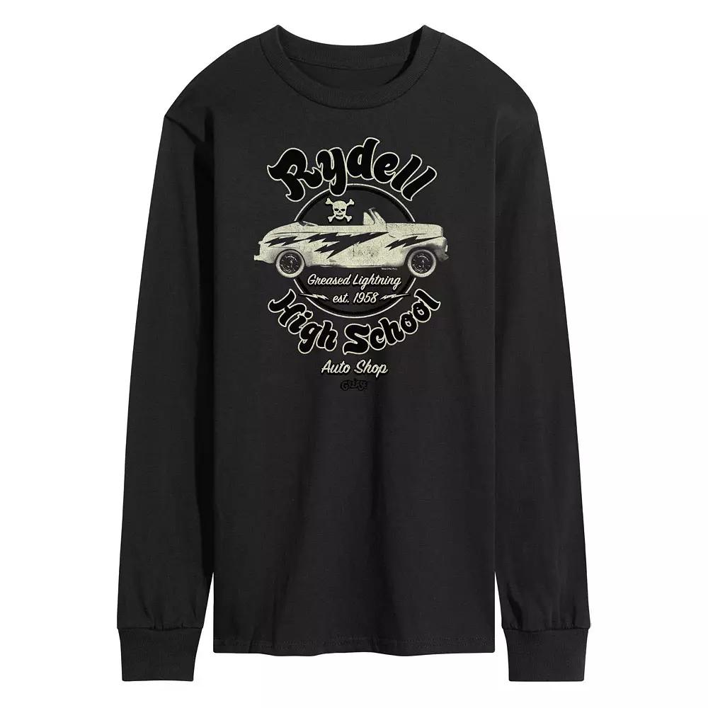Men's Grease Rydell Auto Long Sleeve Tee,  Product Image