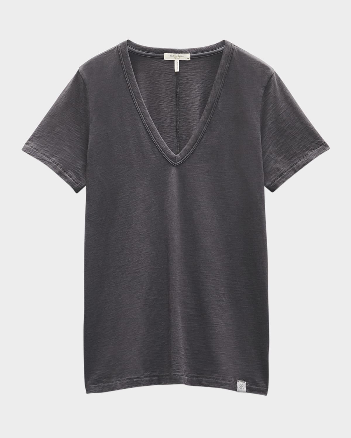 Womens The Slub V-Neck T-Shirt Product Image