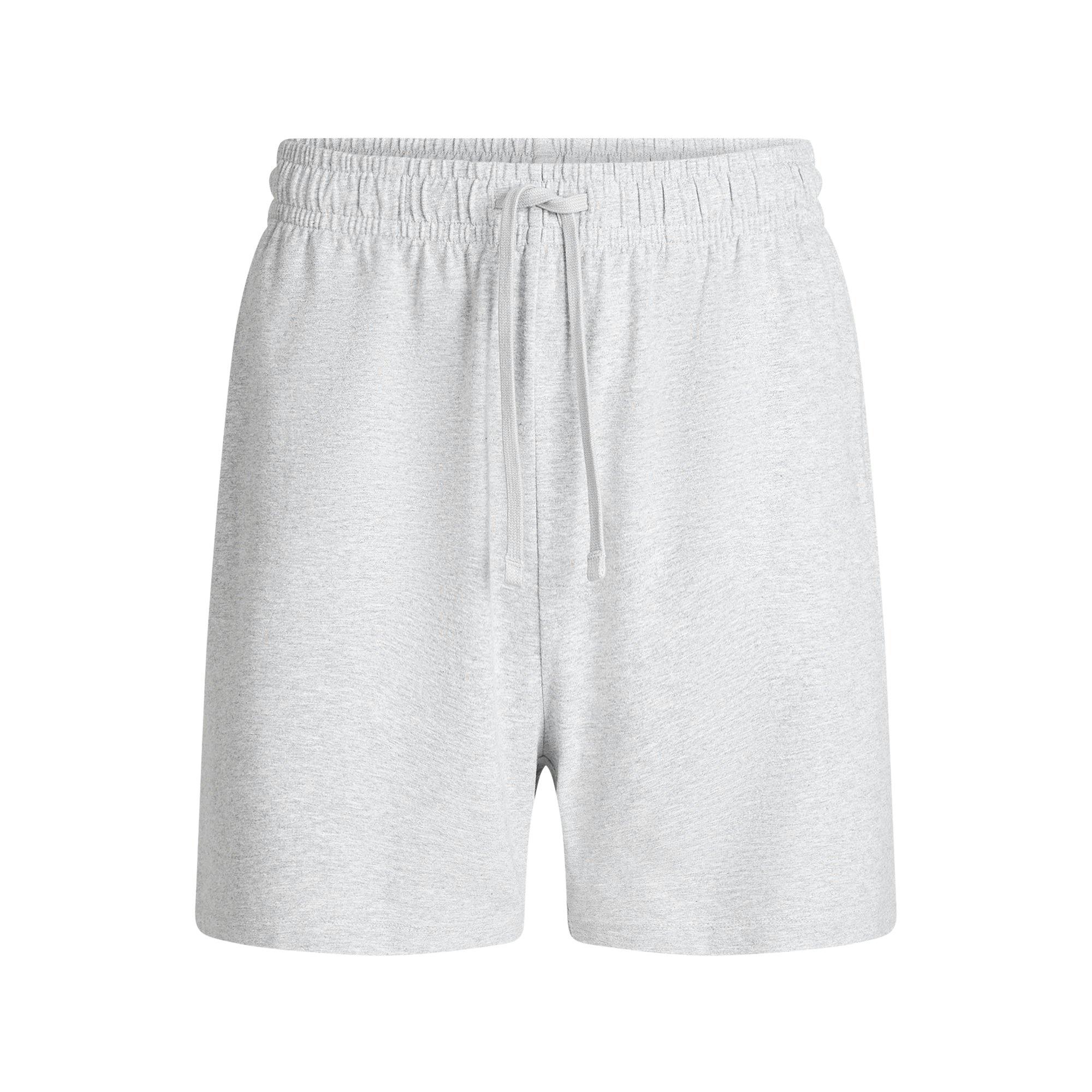 JERSEY LOUNGE MENS RELAXED SHORT | HEATHER GREY Product Image