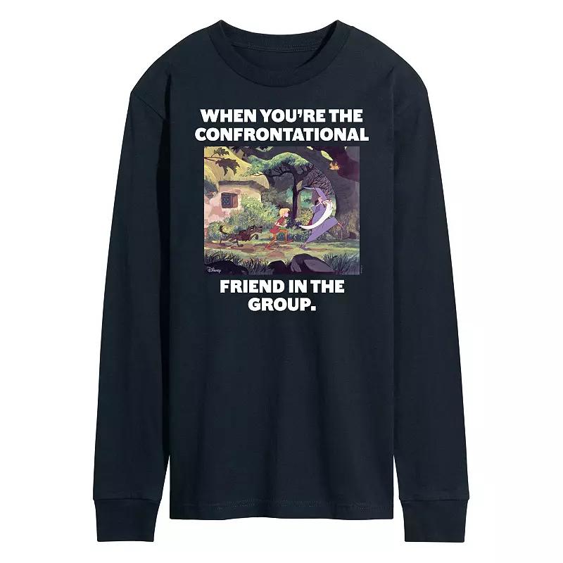 Disney's The Sword And The Stone Men's Long Sleeve Graphic Tee,  Product Image