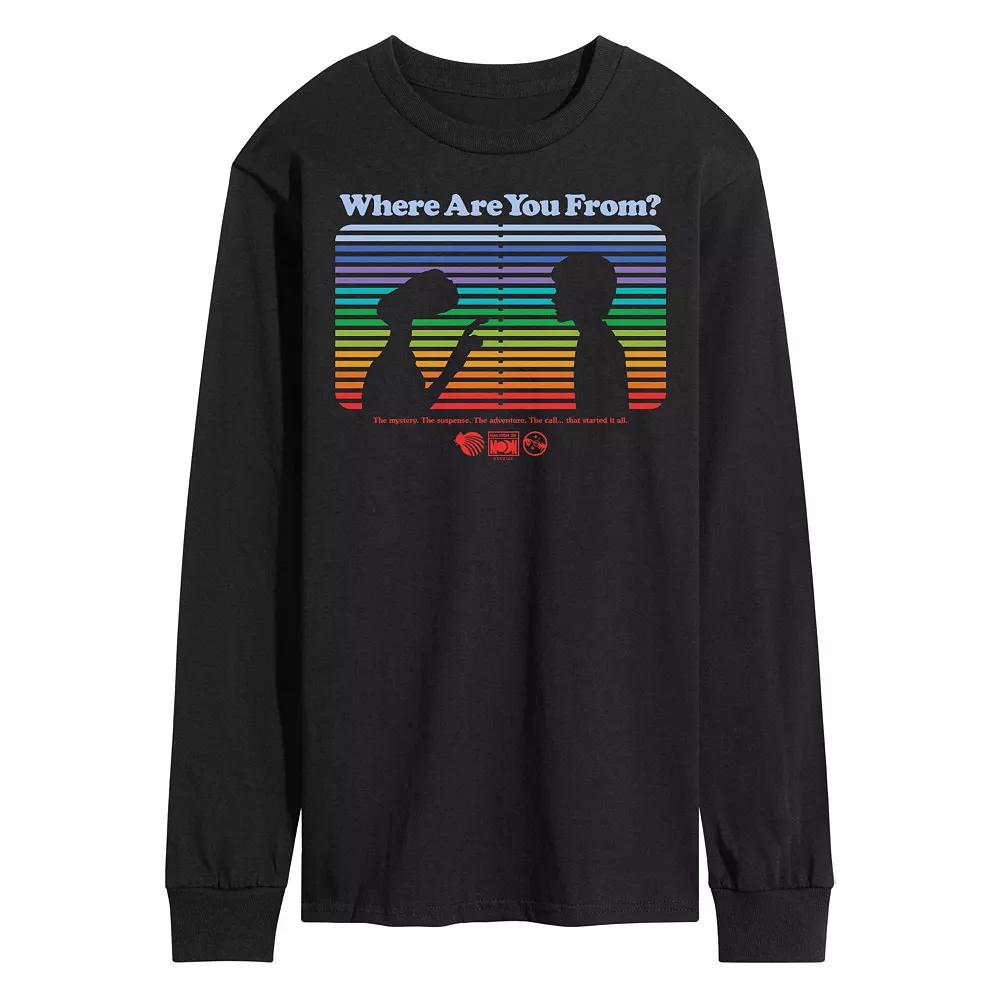 Men's ET Where Are You Long Sleeve Tee,  Product Image