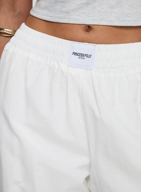 Beach House Pants White Tall Product Image