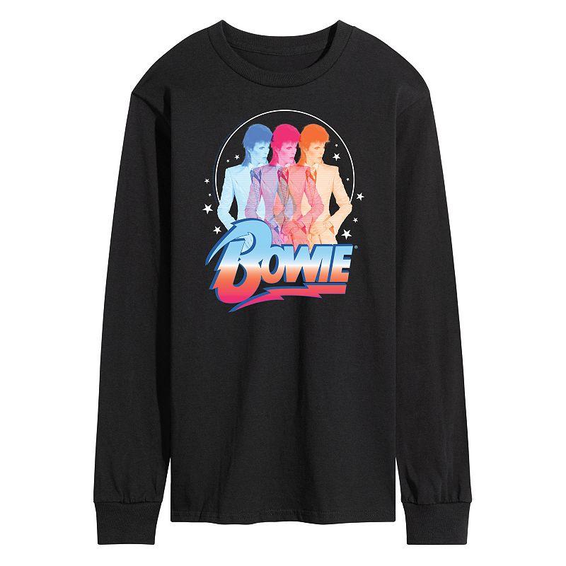 Men's David Bowie Long Sleeve Tee,  Product Image