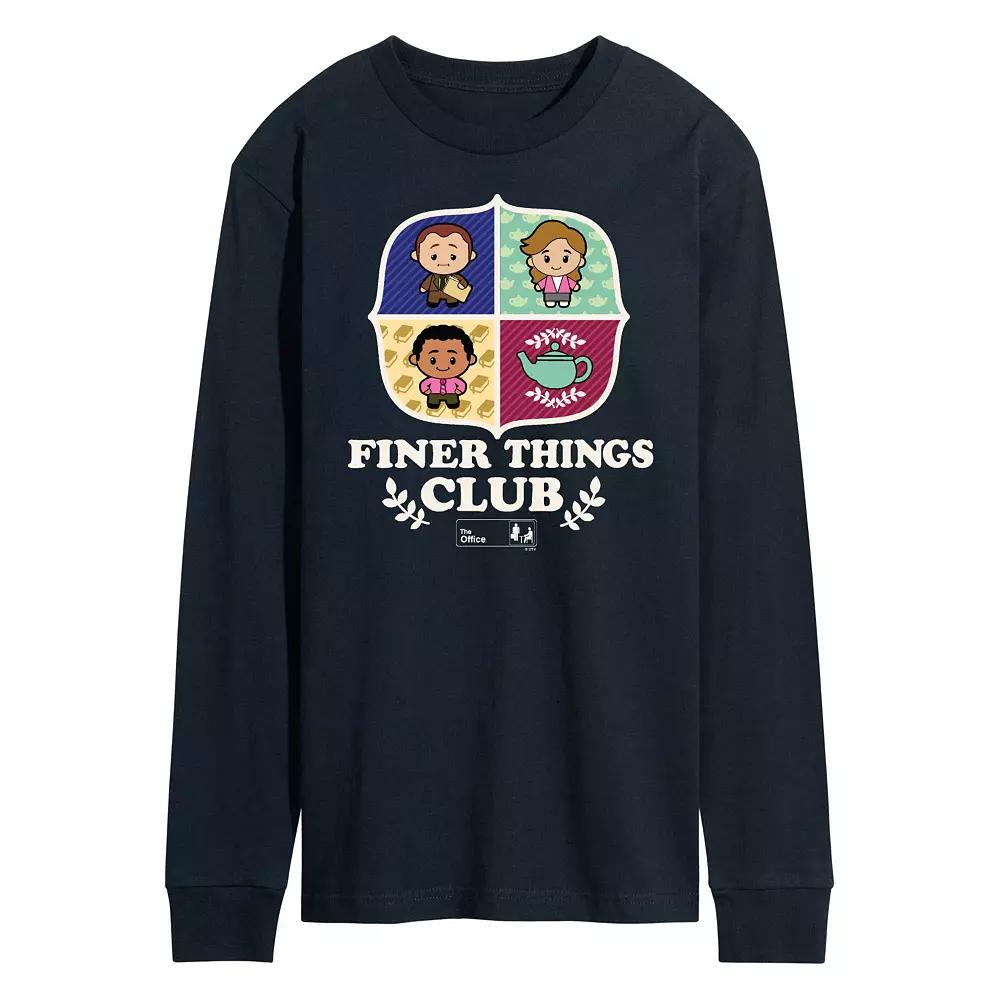 Men's The Office Finer Things Long Sleeve,  Product Image
