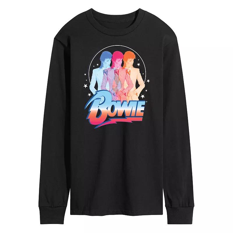Men's David Bowie Long Sleeve Tee,  Product Image