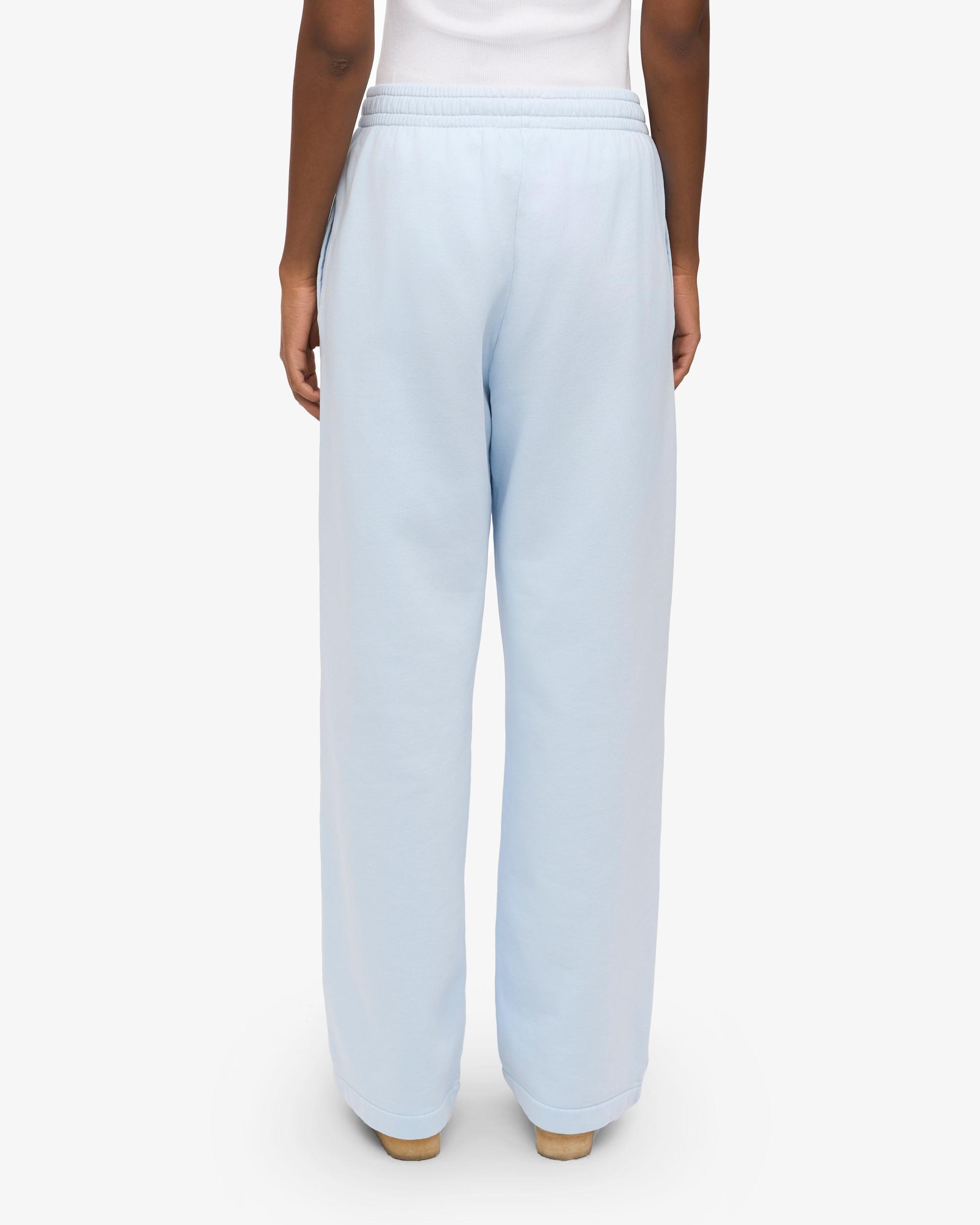 Organic Straight Leg Sweatpants - Polar Blue Product Image
