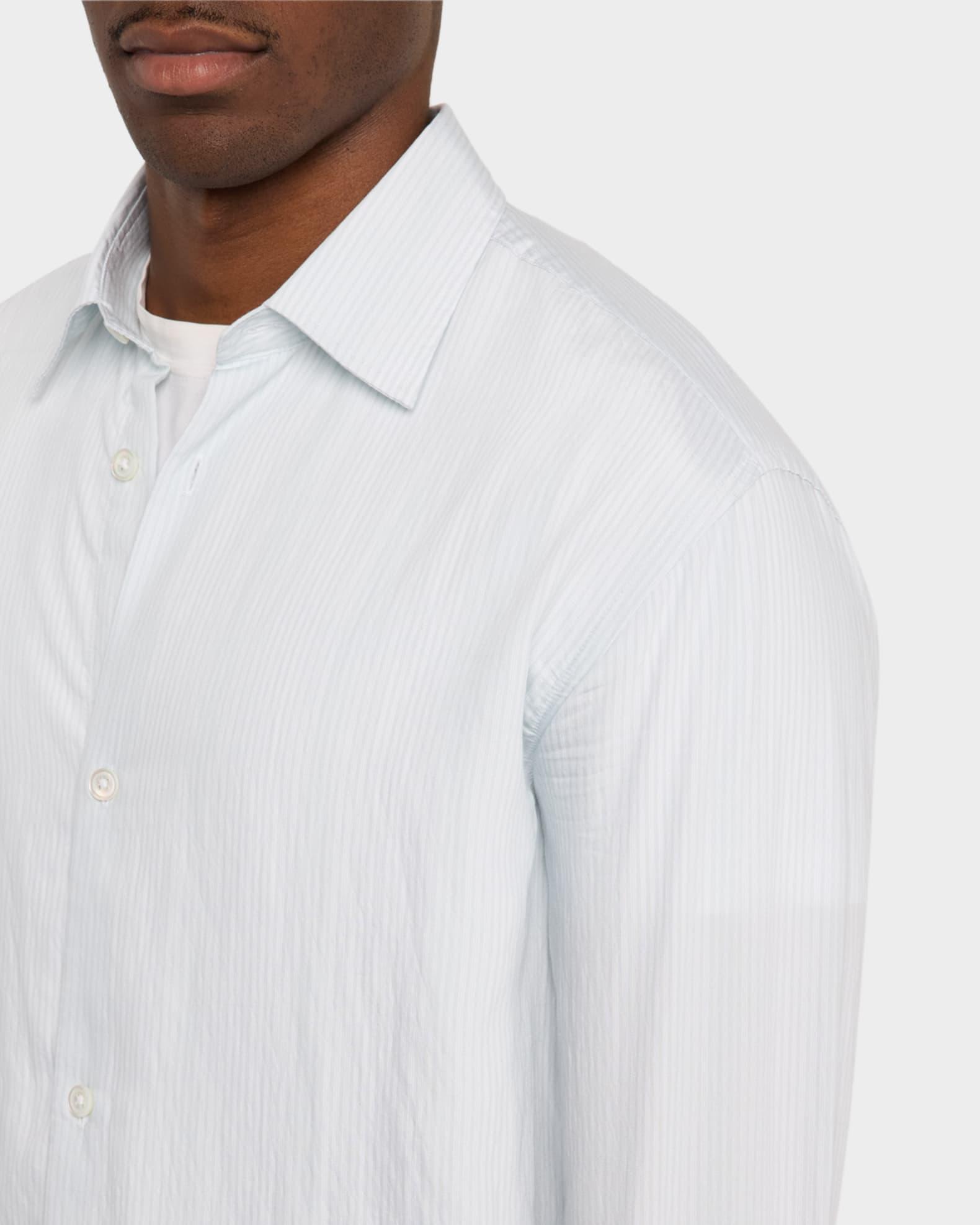 NN07 Freddy Shirt in Baby Blue Product Image