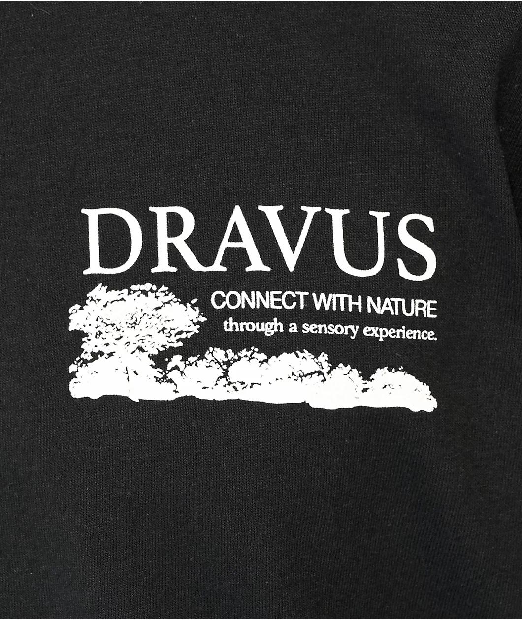 Dravus Forest Bathing Black T-Shirt Product Image
