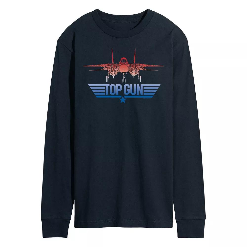 Men's Top Gun Logo Long Sleeve Tee,  Product Image