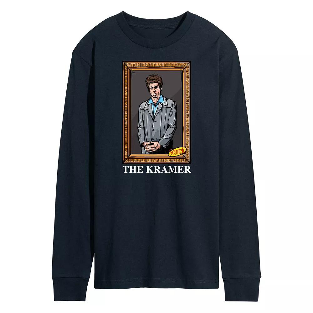 Men's Seinfeld The Kramer Long Sleeve Graphic Tee,  Product Image