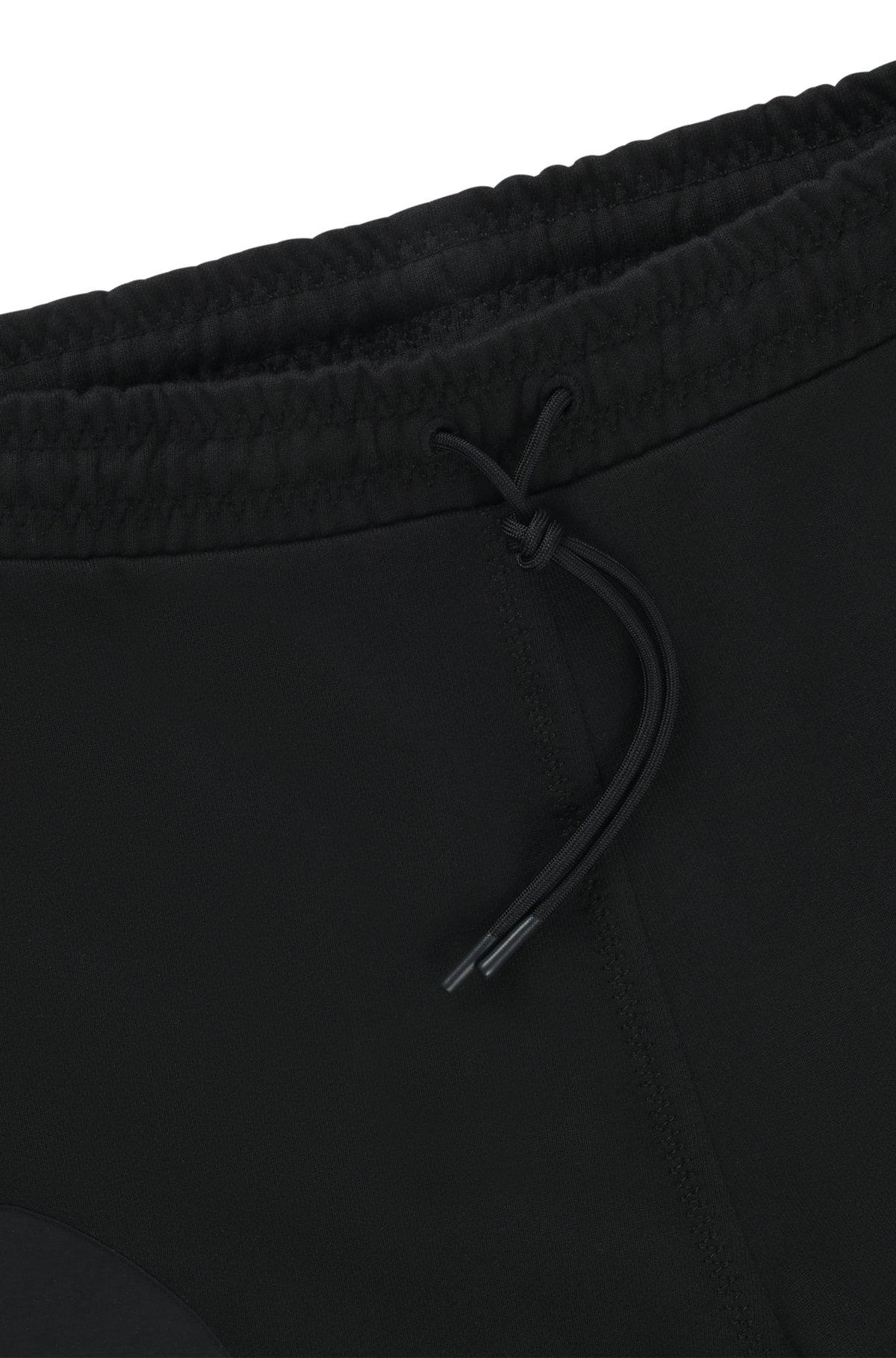 Cotton-terry relaxed-fit shorts with logo print Product Image