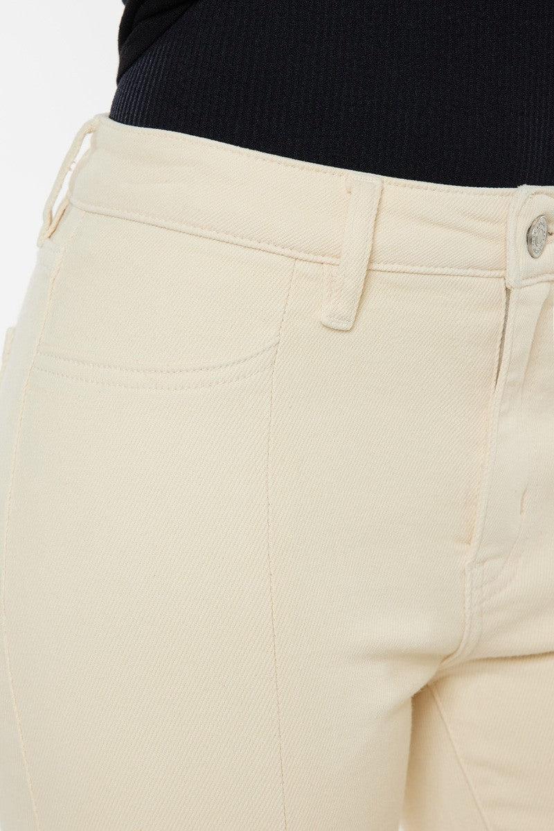 Mid Rise Skinny Straight Jeans Product Image