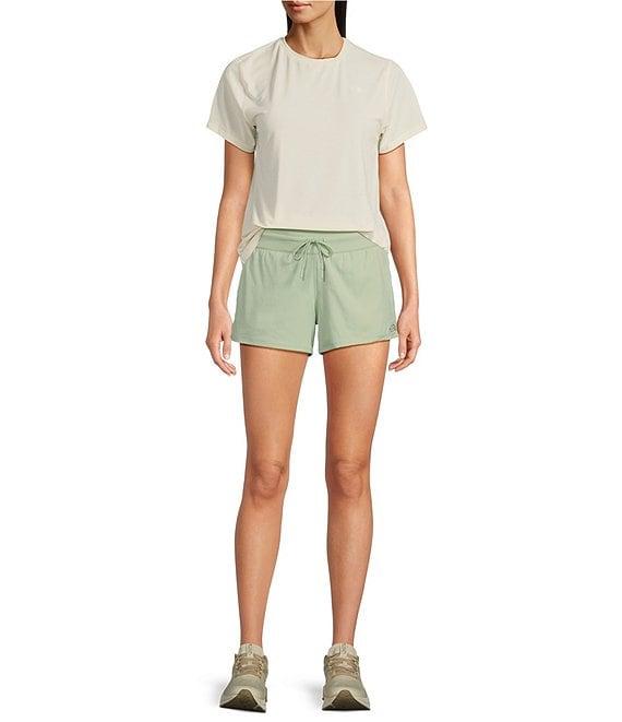 The North Face Aphrodite Herringbone Woven Shorts Product Image