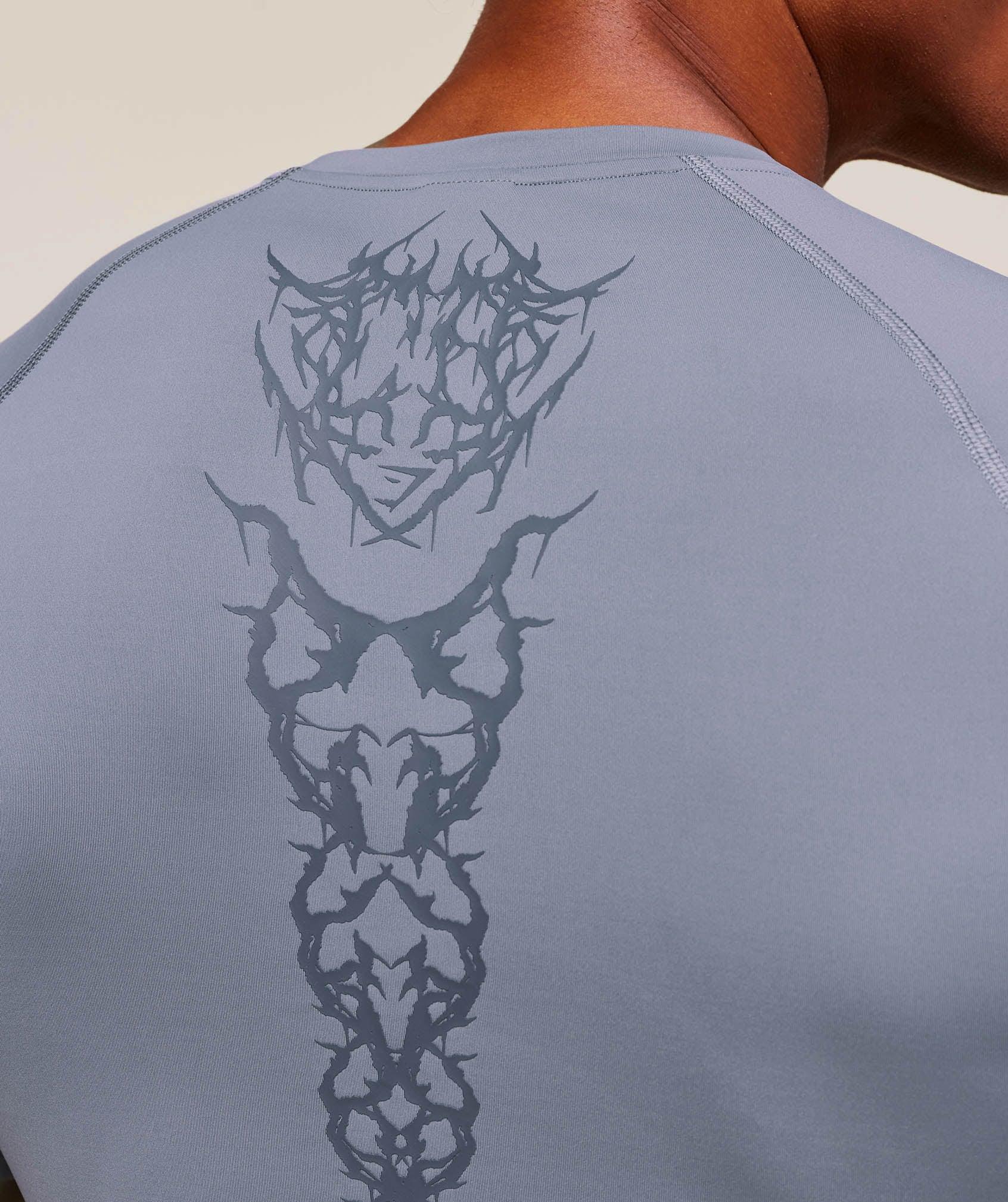 Gymshark Carlos Belcast x Element Baselayer - Iron Blue Male Product Image