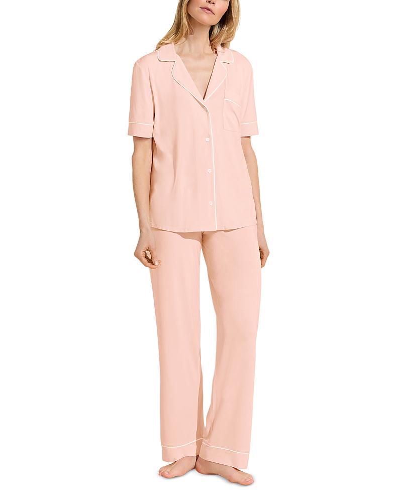 Eberjey Gisele Short Sleeve Long Pant Pajama Set Product Image