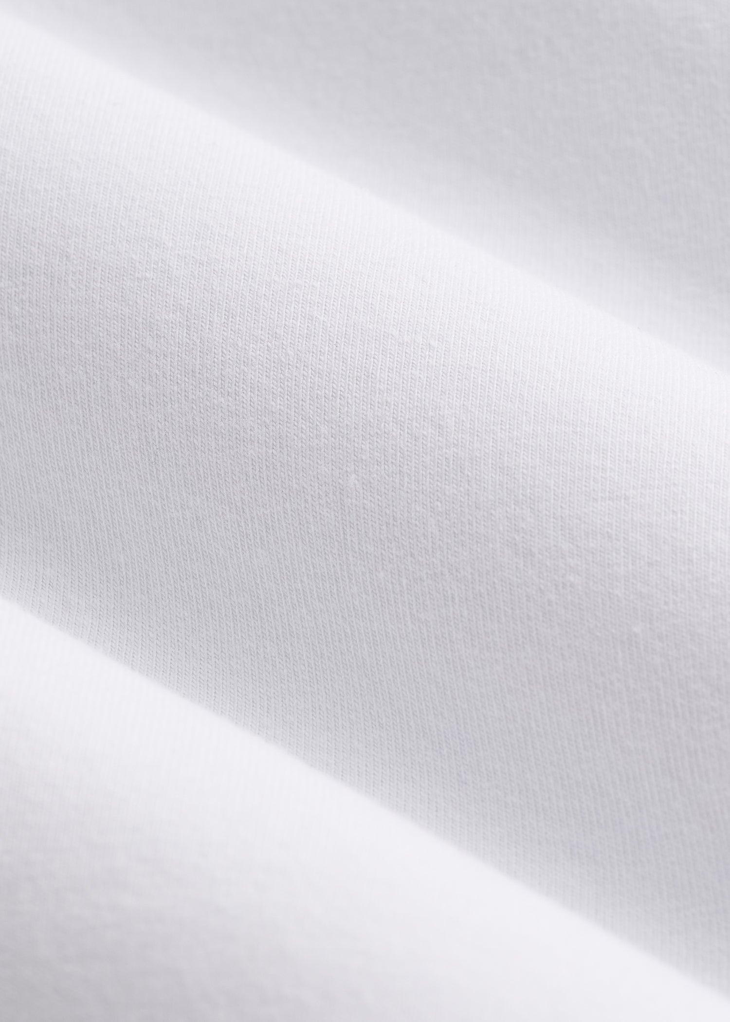 The Essential SLIM-FIT Long Sleeve Tee for Tall Men in White Male Product Image