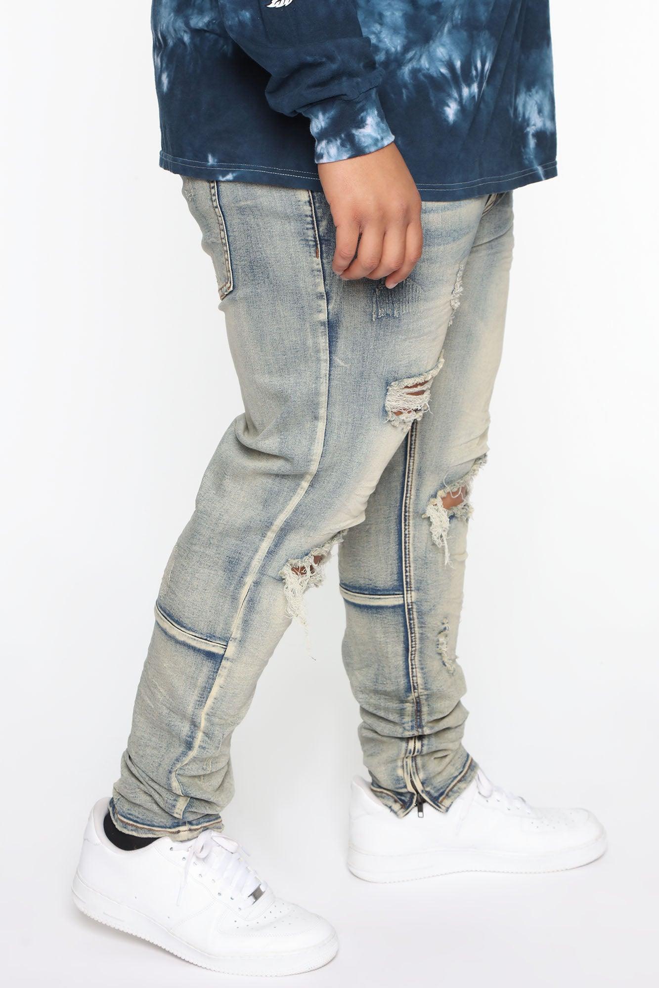 Terren Skinny Jeans - Medium Wash Product Image