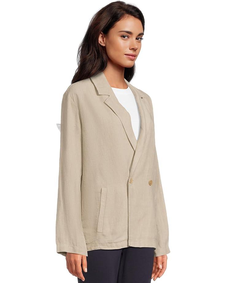 Light Cotton Nylon Notch Collar Trench Coat Product Image