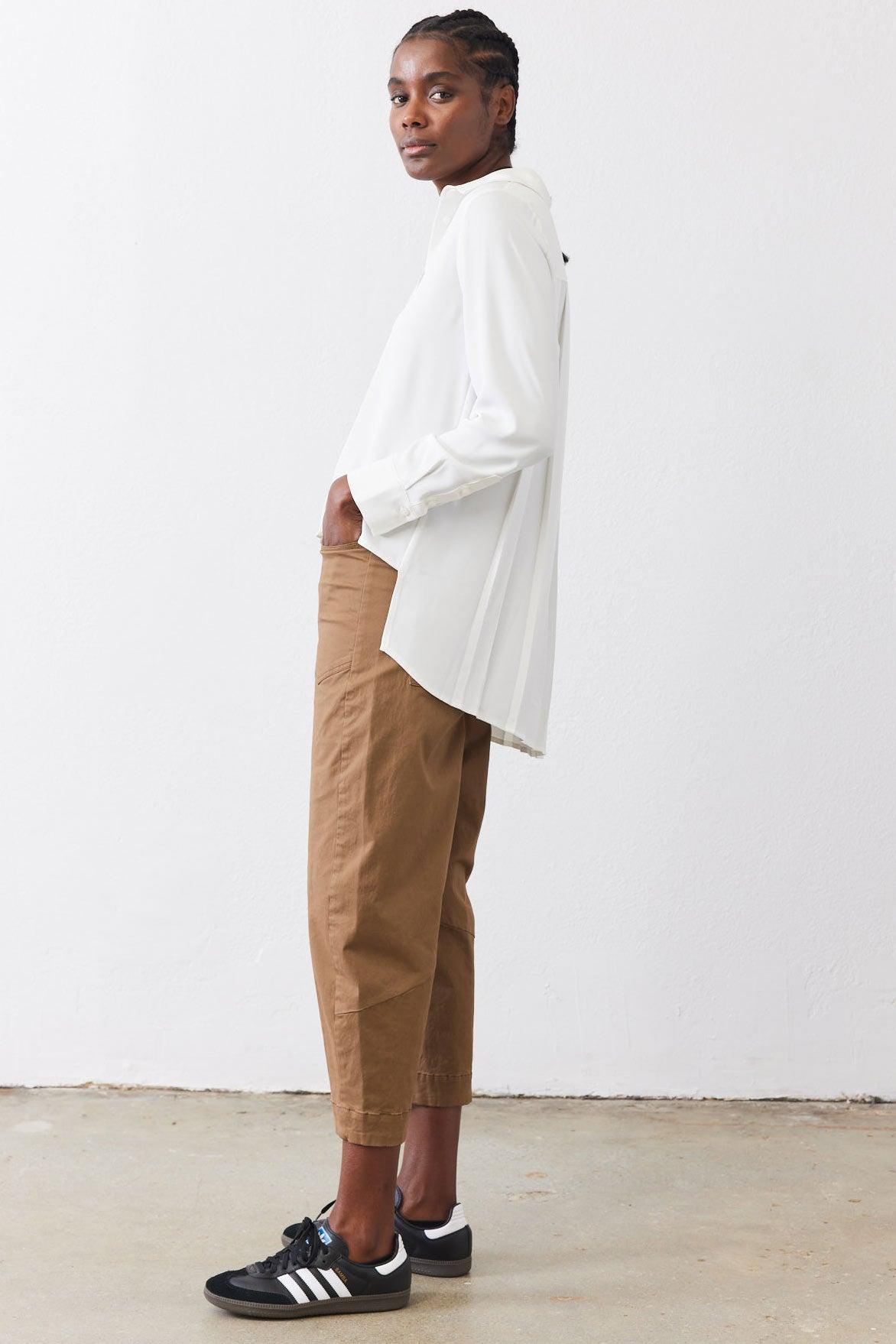 The Slouchy Soft Twill Pants Product Image