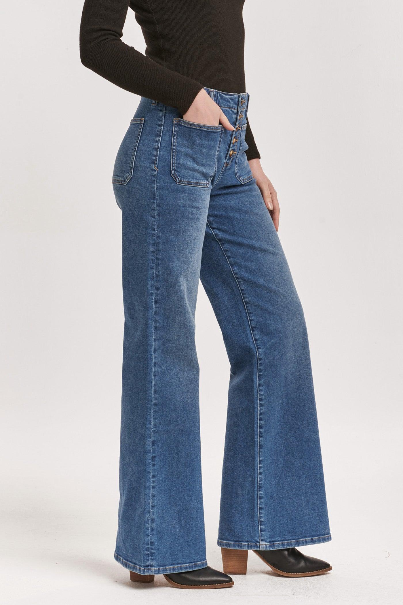 James Super High Rise Wide Leg Jean Product Image