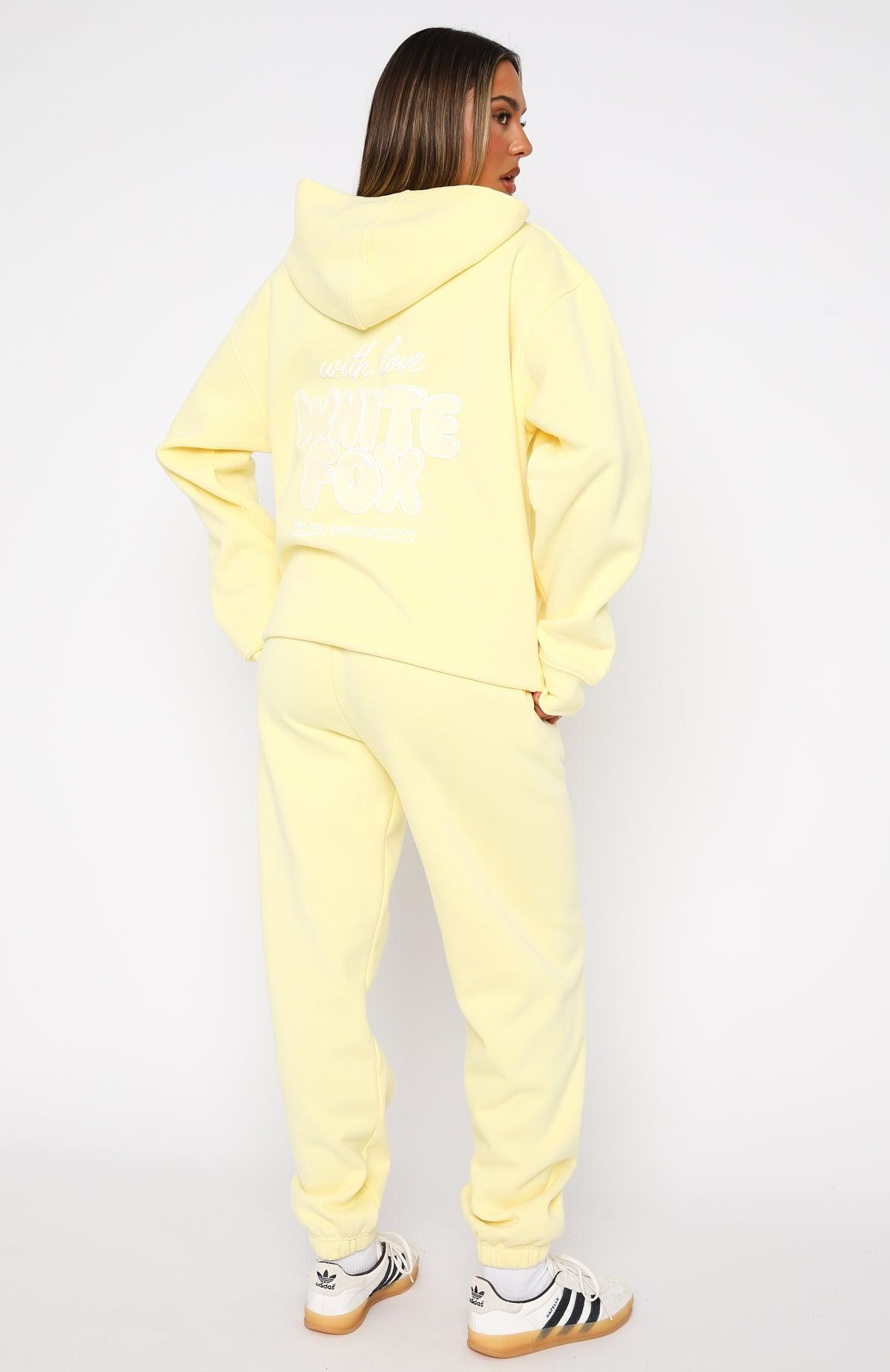 With Love Always Sweatpants Lemon Product Image