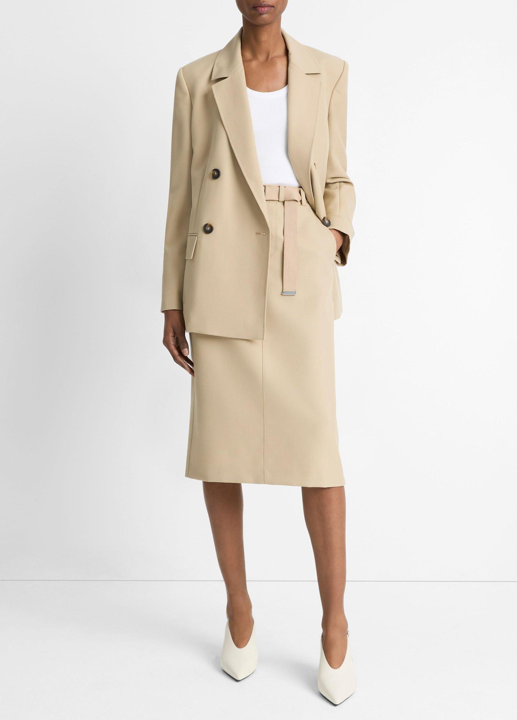 Tailored Italian Canvas Blazer Product Image