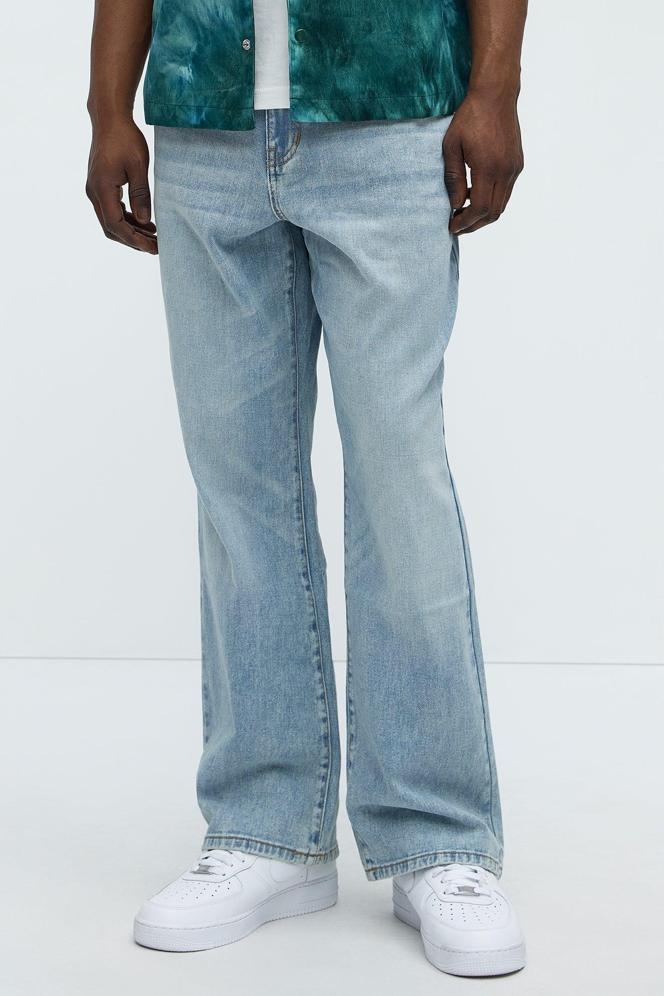 Bellevue Straight Jeans - Light Blue Wash Product Image