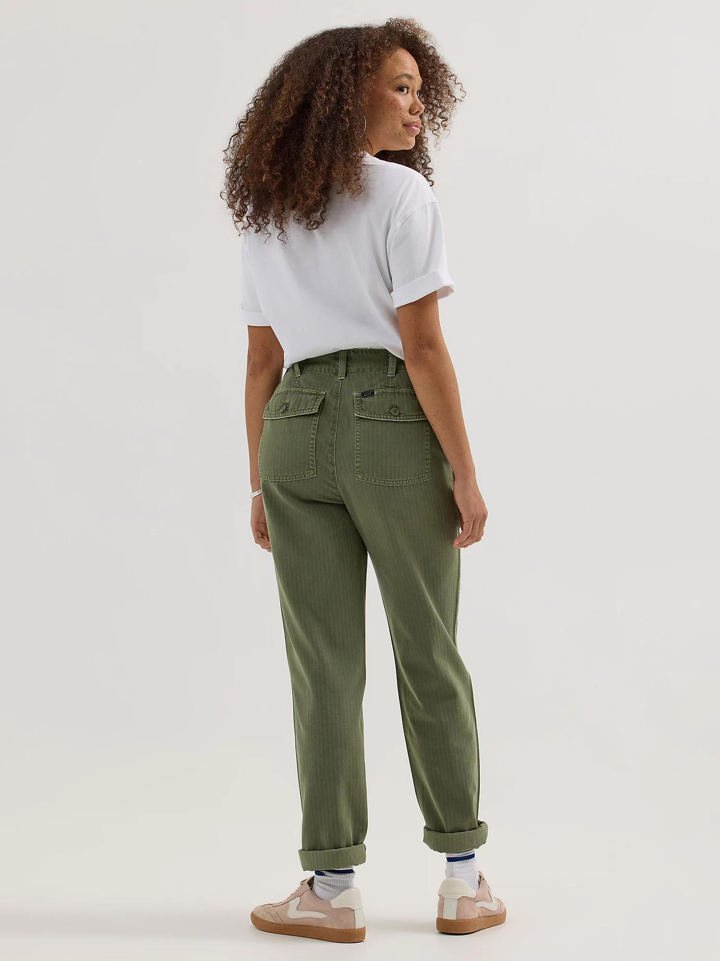 Women's High Rise Slouch Utility Pant | Women's Pants | Lee® Product Image