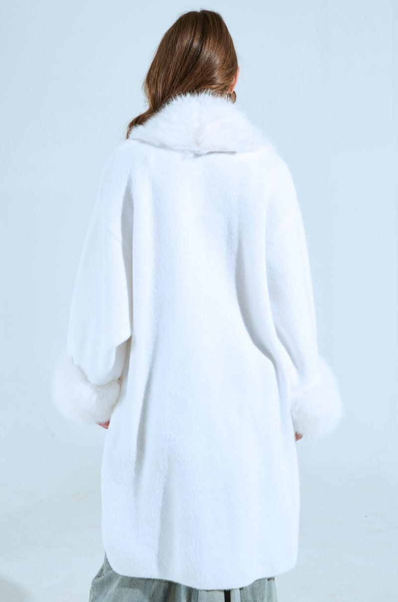 SNOW BUNNY LONG CARDIGAN Product Image