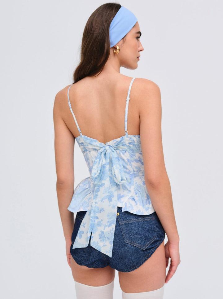 Oliver Top — Blue Product Image