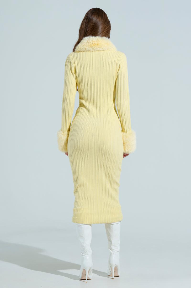 READY FOR SPRING KNIT MIDI DRESS Product Image