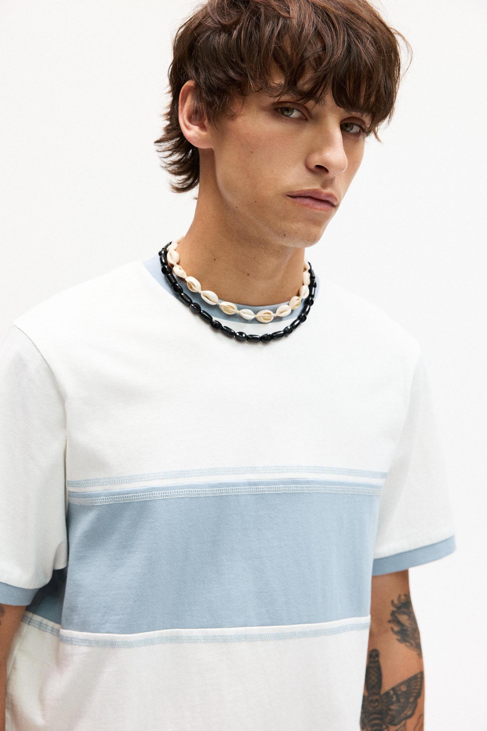 STWD color block T-shirt Product Image