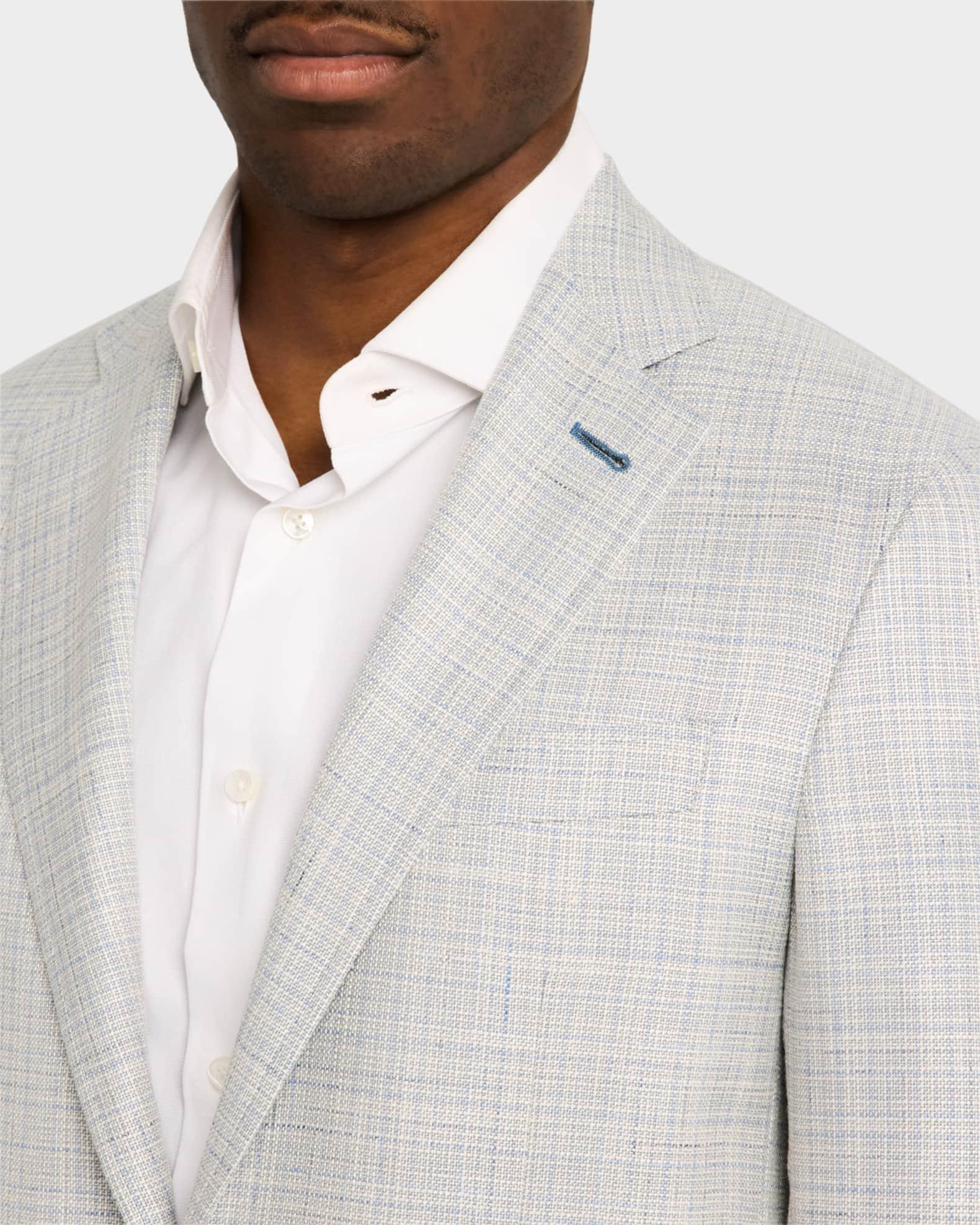 Men's Wool-Blend Tic Suit Product Image