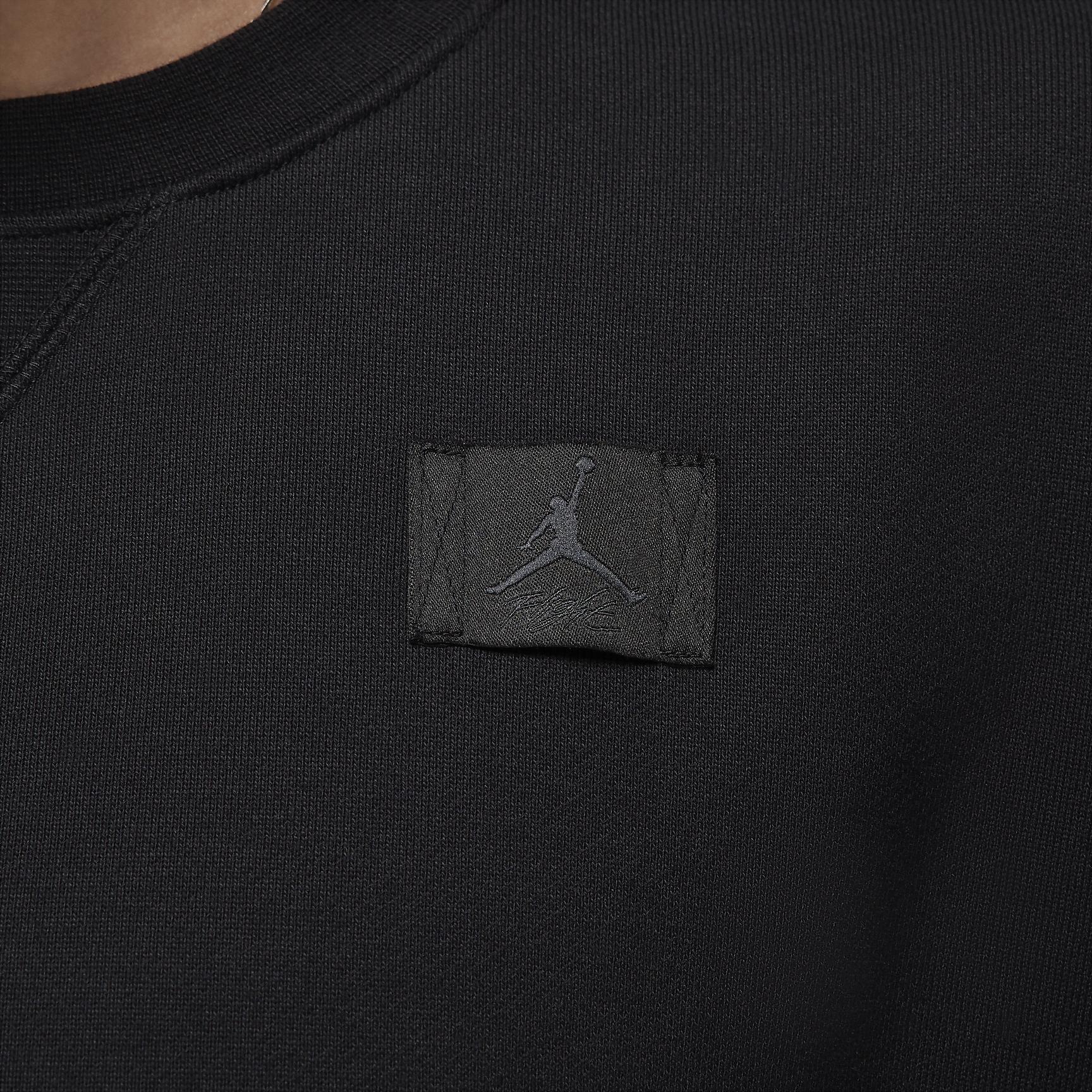 Women's Jordan Flight Fleece Crew-Neck Sweatshirt Product Image
