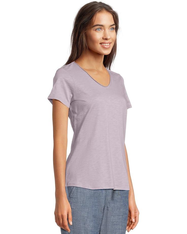 Cotton Linen Tee Scoop Neck Product Image