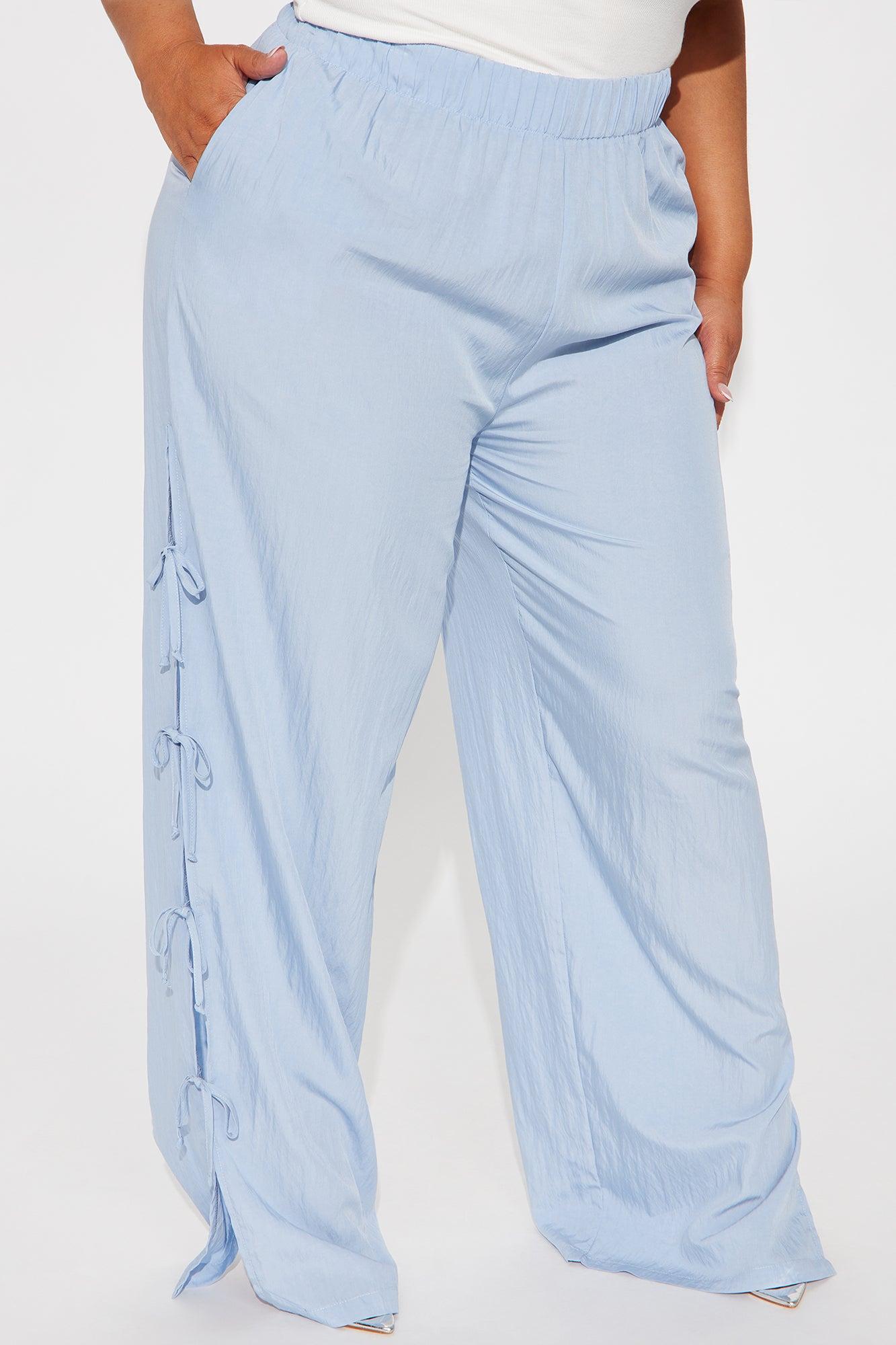 Feeling Sweet Wide Leg Pant - Blue Product Image