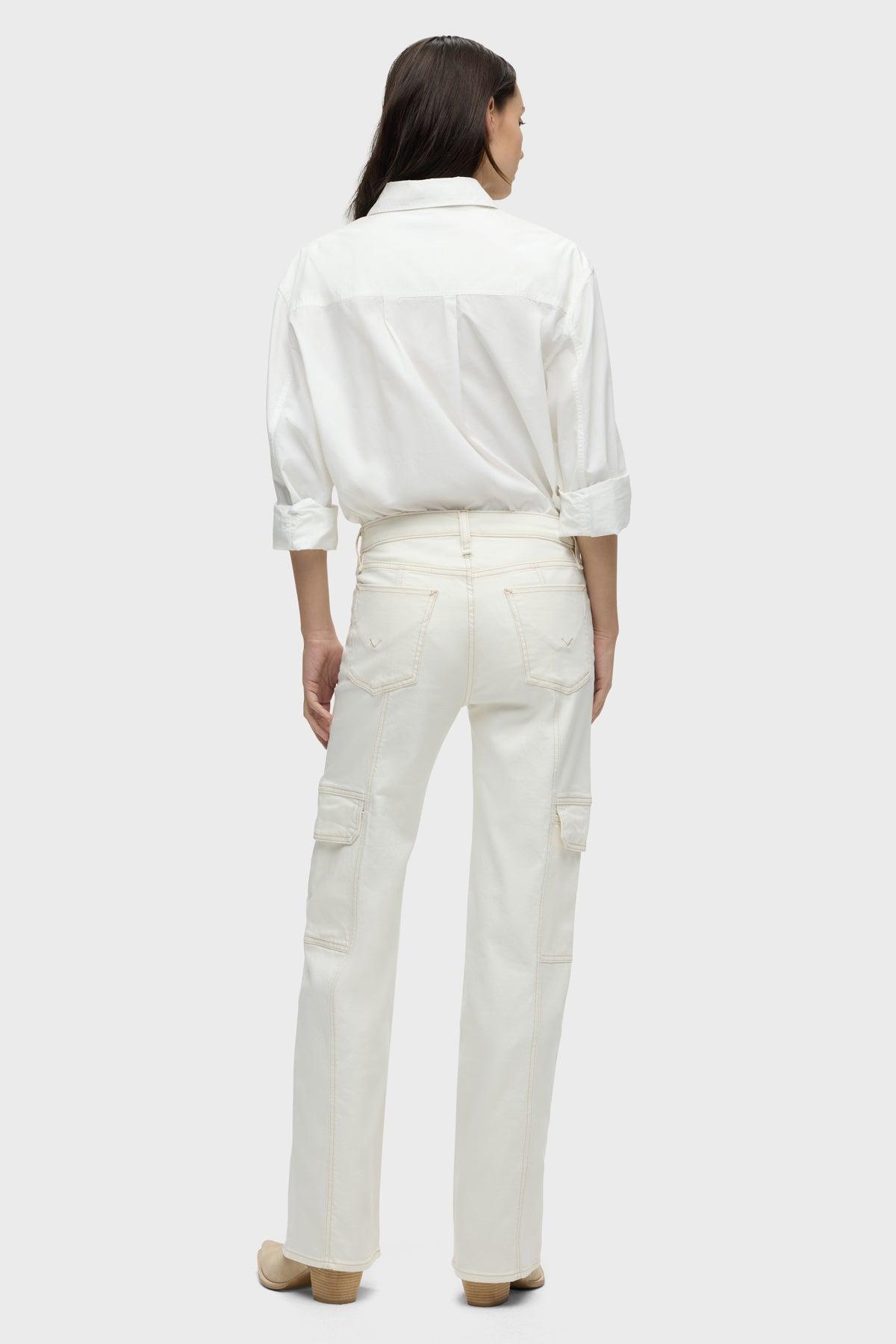 Rosie High-Rise Seamed Cargo Jean Female Product Image