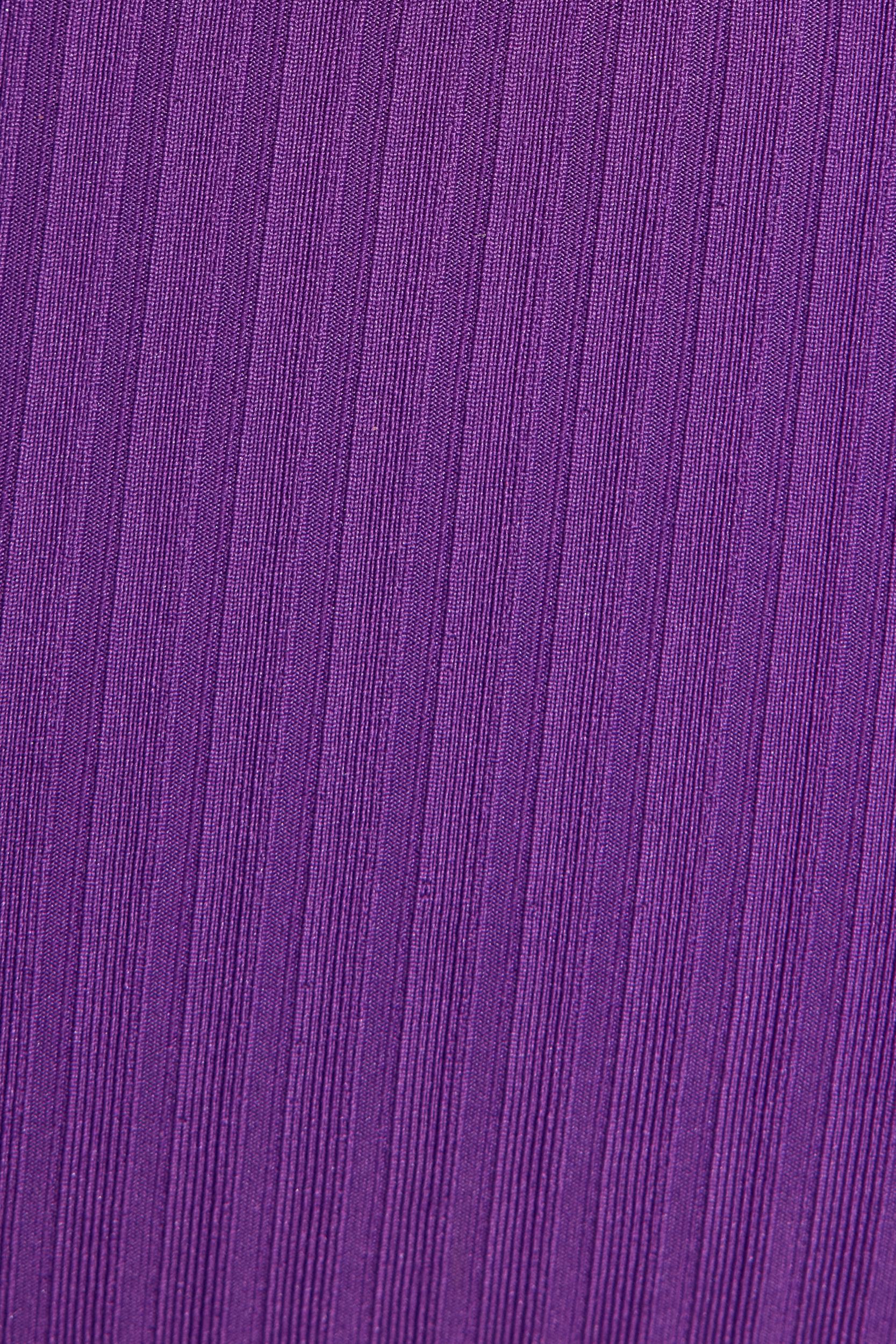 Ribbed Cheeky Side Tie Bikini Bottom Product Image