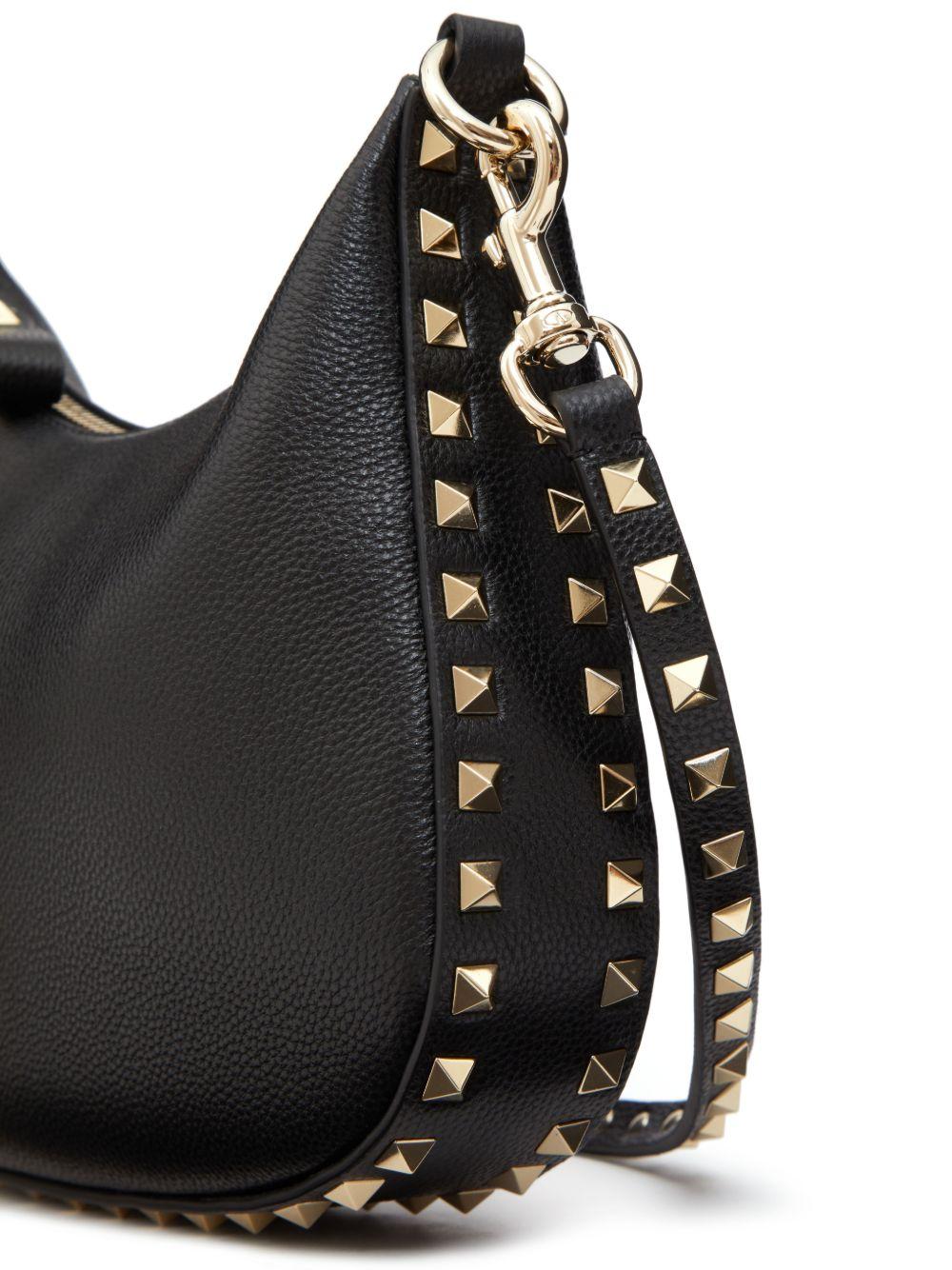 small Rockstud leather shoulder bag Product Image