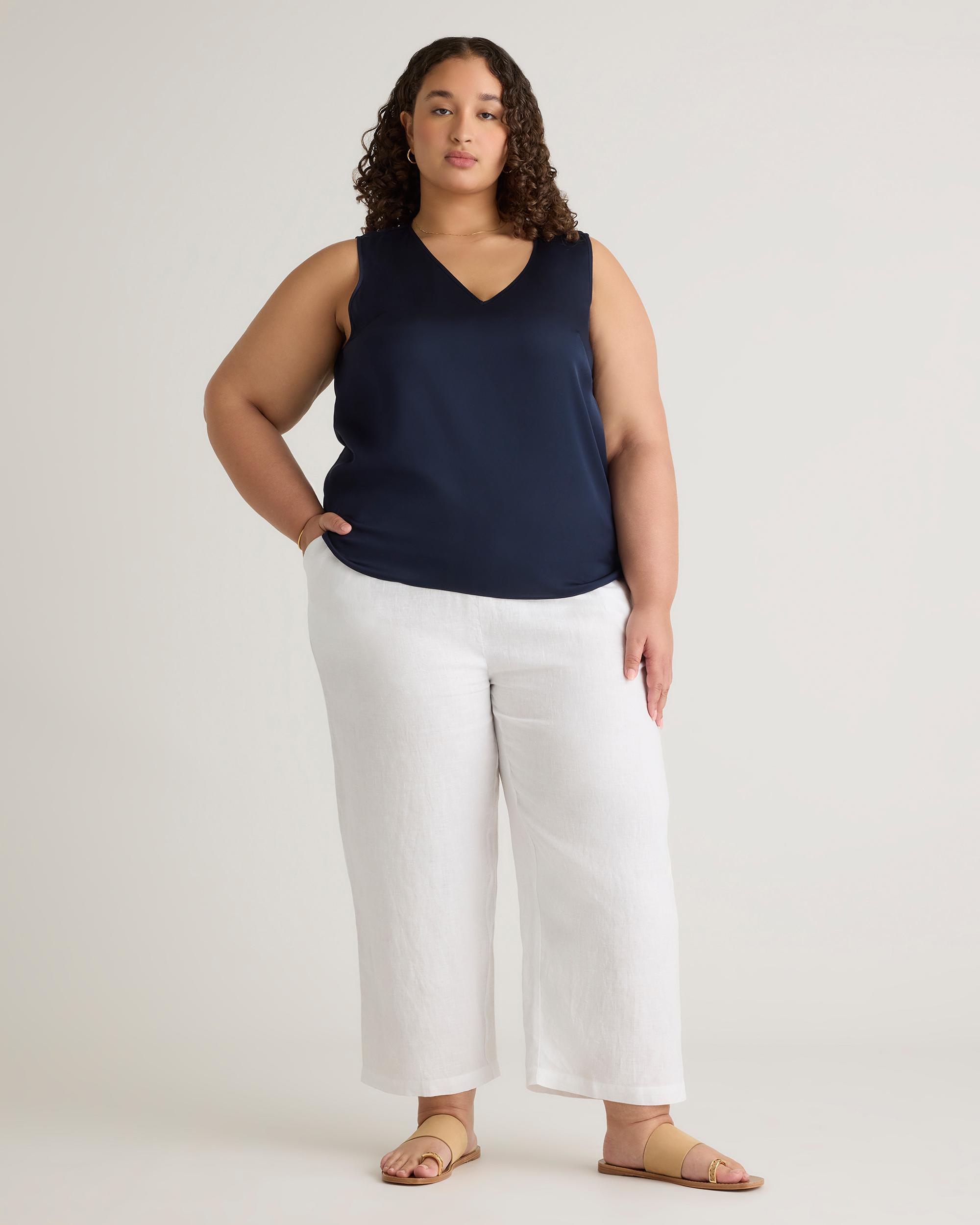 Quince | Women's Washable Stretch Silk Tank Top Product Image