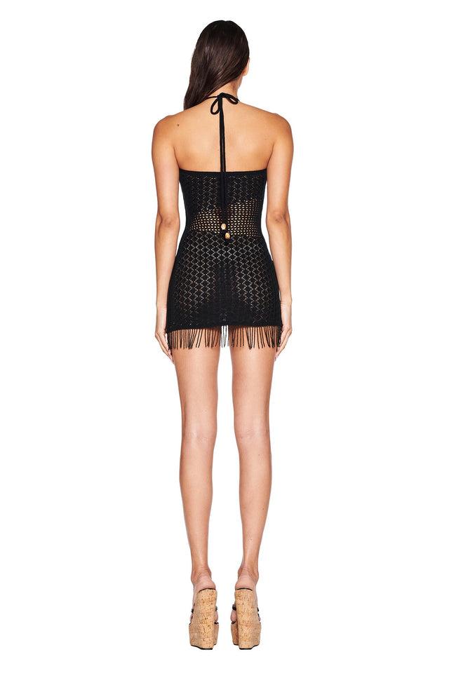 CORALIE MINI DRESS - BLACK Product Image