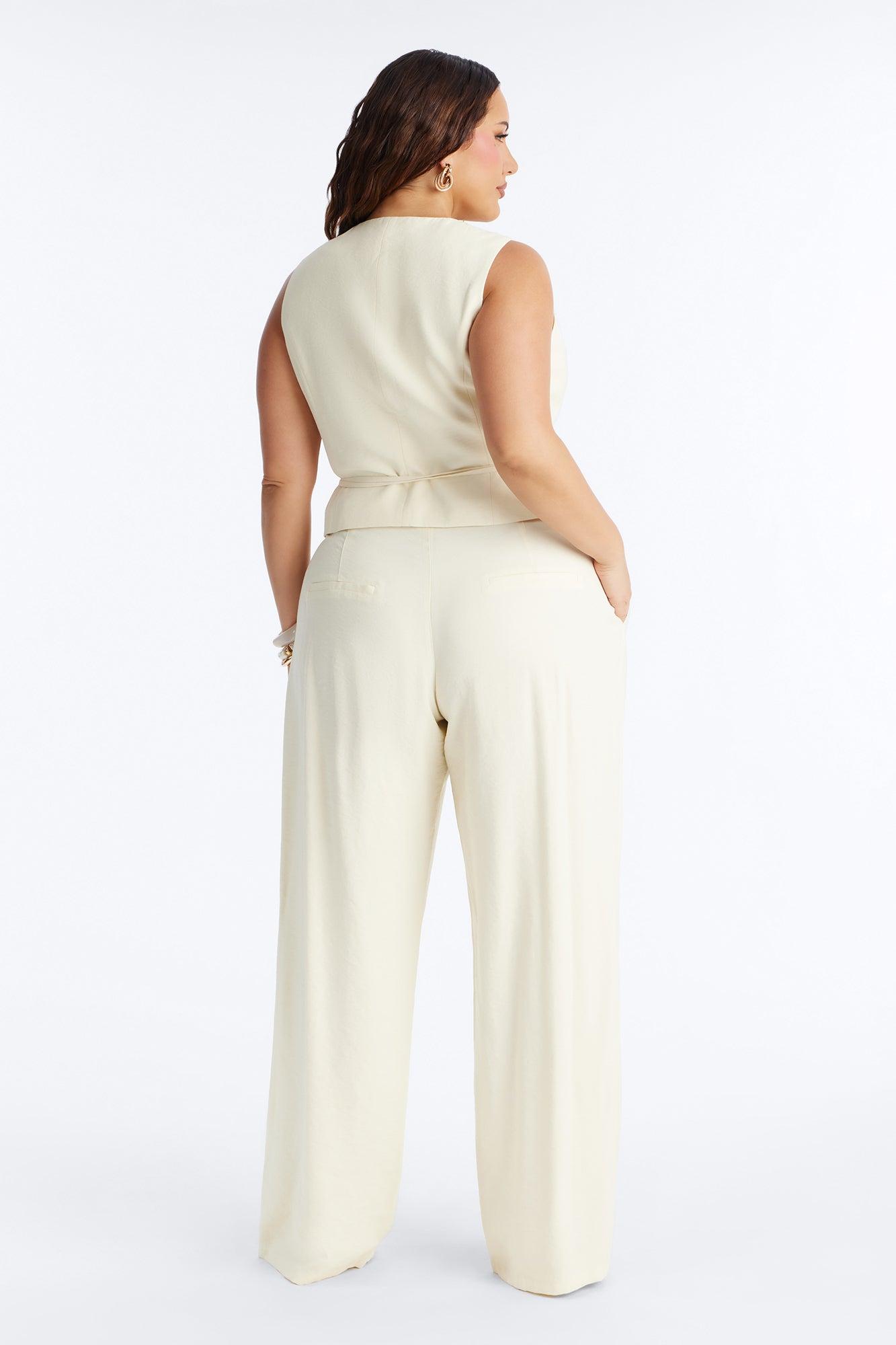 Minimal Moment Pant Set - Yellow Female Product Image