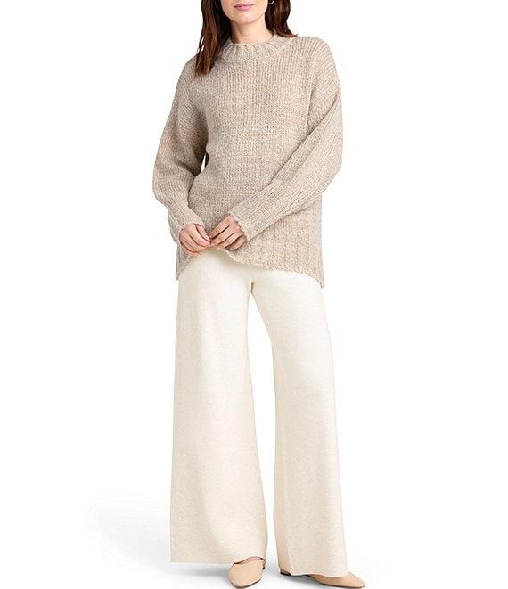 Splendid x Cella Jane Blog Mock Neck Long Sleeve Tunic Sweater Product Image