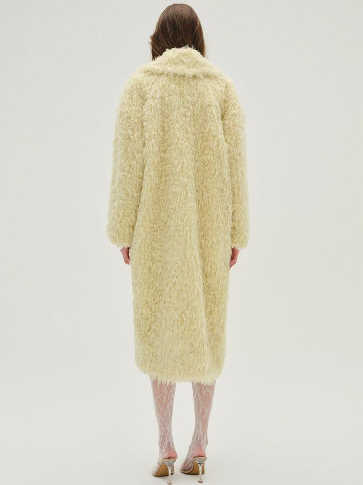 Serenne Coat — Ivory Product Image