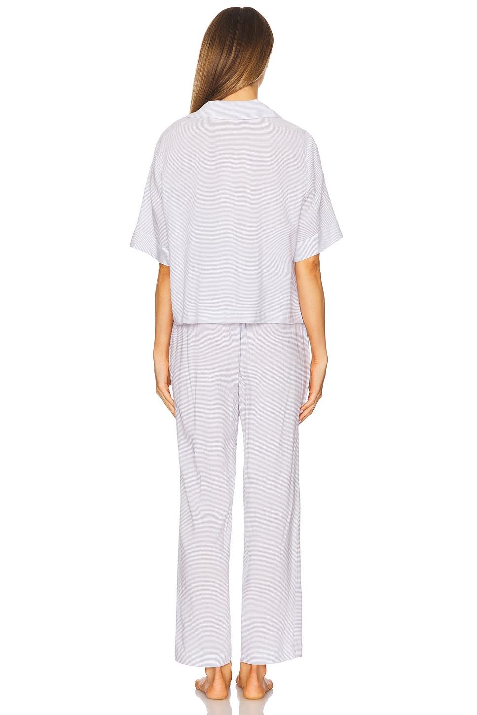 Nautico Relaxed Short Sleeve Pant PJ Set eberjey Product Image