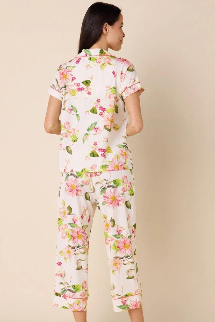 Carolina Pima Knit Capri Set Product Image