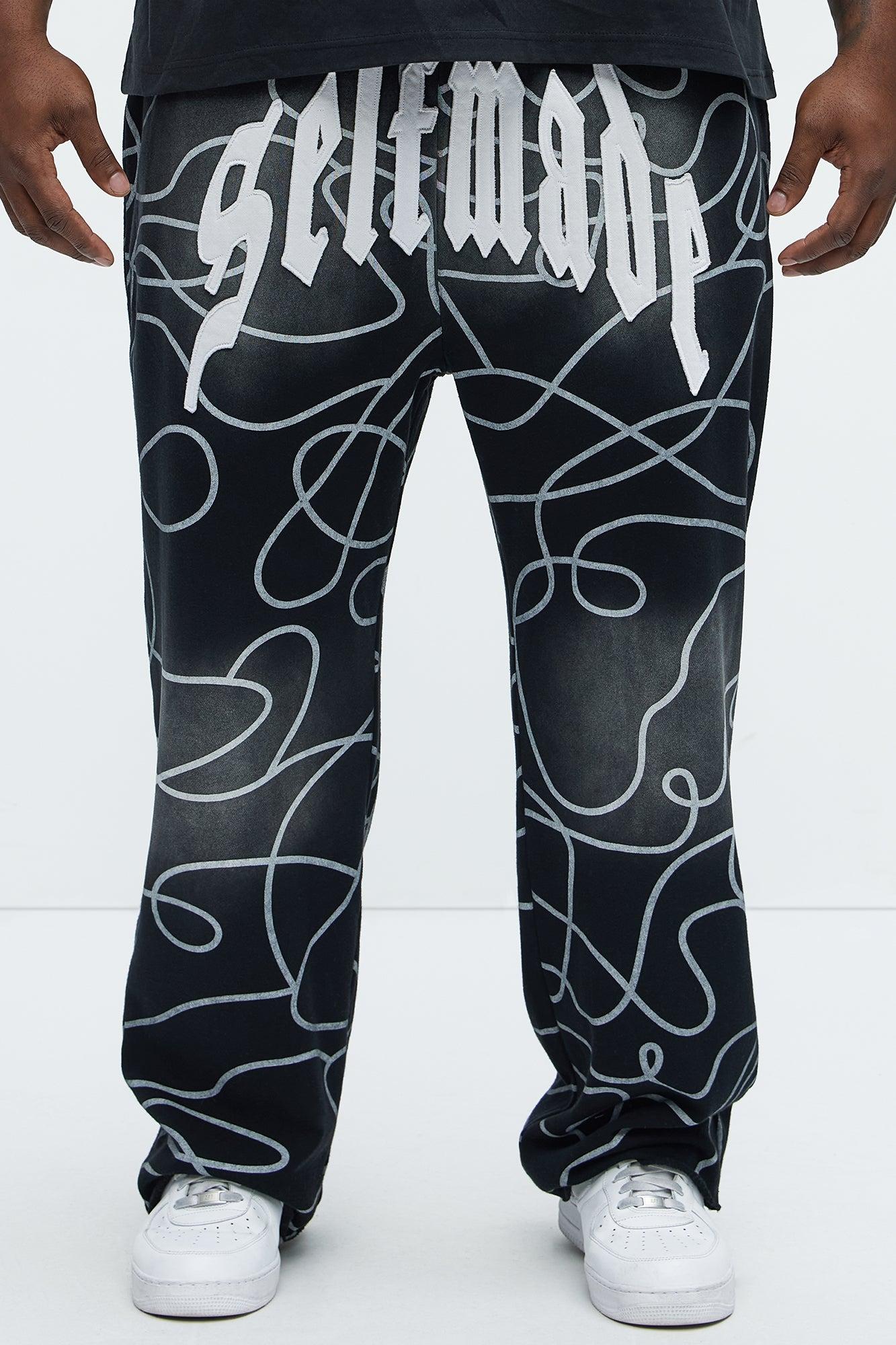 Tyson Selfmade Straight Sweatpants - Black Product Image