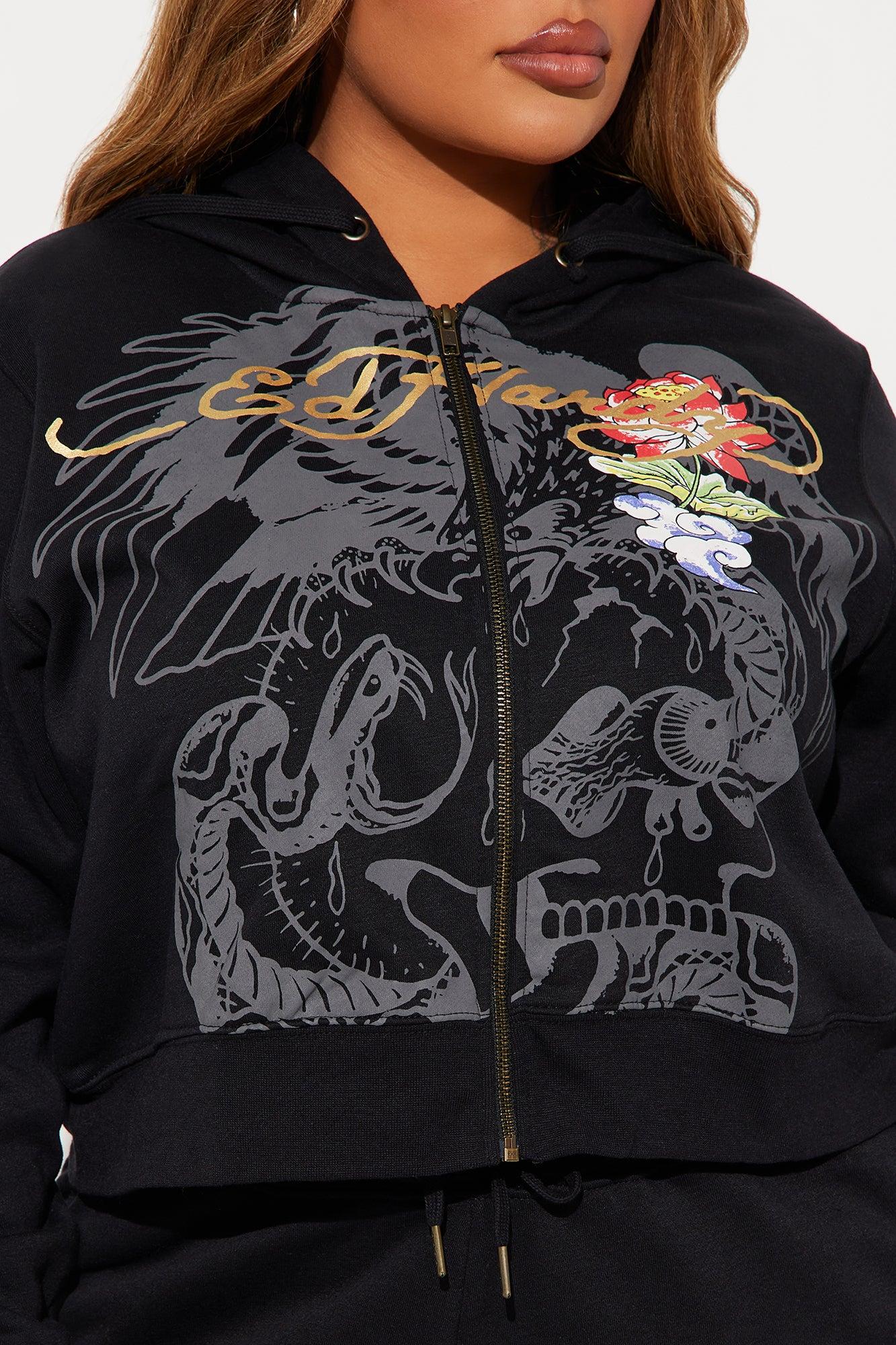Ed Hardy Dreams Pant Set - Black Product Image